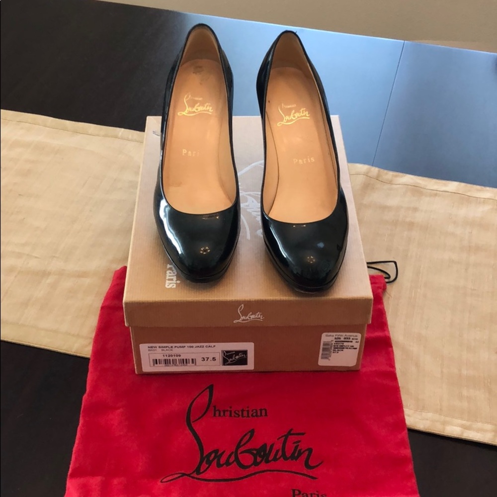 Christian Louboutin Simple Pump 100 Jazz Calf